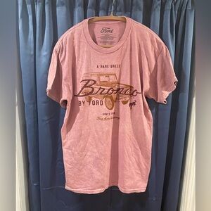 Ford Bronco Pink Graphic Tee